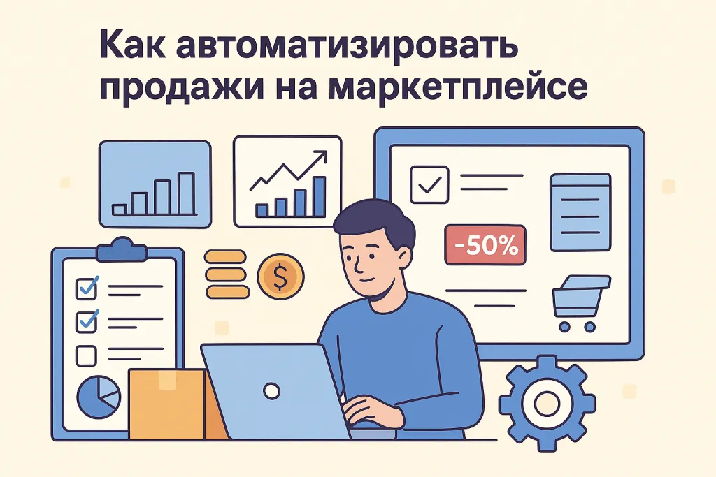 Как автоматизировать продажи на маркетплейсе: управление остатками, акции и аналитика товаров