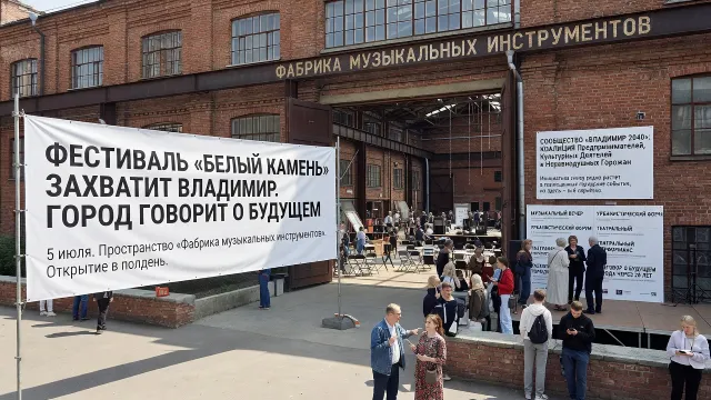 Фестиваль «Белый камень» захватит Владимир. Город говорит о будущем